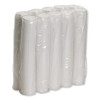 Dome Hot Drink Lids, Wisesize, Fits 8 Oz Hot Cups, Plastic, White, 100/Sleeve, 10 Sleeves/Carton