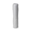 Dome Drink-Thru Lids, Fits 10 Oz To 20 Oz Dixie Hot Cups, Plastic, White, 100/Pack
