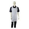 Poly Apron, 24 x 42, One Size Fits All, White, 100/Pack, 10 Packs/Carton