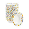 Deerfield Printed Paper Bowl, 12 Oz, Coated/Soak Proof, Multicolor, 125/Pack, 8 Packs/Carton