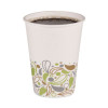 Deerfield Printed Paper Hot Cups, 12 Oz, 50/Sleeve, 20 Sleeves/Carton
