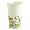 Deerfield Printed Paper Hot Cups, 16 Oz, 50/Sleeve, 20 Sleeves/Carton