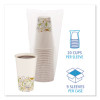Deerfield Printed Paper Hot Cups, 16 Oz, 50/Sleeve, 20 Sleeves/Carton