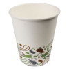 Deerfield Printed Paper Hot Cups, 8 Oz, 50/Sleeve, 20 Sleeves/Carton