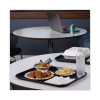 Deerfield Printed Paper Plates, 9" Dia, Coated/Soak Proof, White/Yellow/Green/Purple, 125/Pack, 8 Packs/Carton