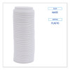 Deerfield Hot Cup Lids, Fits 10 Oz To 20 Oz Boardwalk Deerfield Hot Cups, Plastic, White, 50/Pack, 20 Packs/Carton