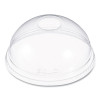 Ultra Clear Dome Cold Cup Lids, Fits 16 Oz To 24 Oz Cold Cups, Plastic, Clear, 1,000/Carton