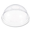 Dome-Top Cold Cup Lids, Fits 16 Oz Cold Cups, Plastic, Clear, 1,000/Carton