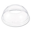 Open-Top Dome Lid, With 1.9" Dia Hole, Fits 16 Oz To 24 Oz Cold Cups, Plastic, Clear, 1,000/Carton