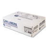 Draw-Tuff Institutional Draw-Tape Can Liners, Drawstring, 30 Gal, 1 Mil, 30.5" x 40", Blue, 25 Bags/Roll, 8 Rolls/Carton