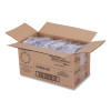 Designerware Plates, Plastic, 6" Dia, Clear, 10/Pack, 18 Packs/Carton
