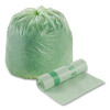 Ecosafe-6400 Bags, 32 Gal, 0.85 Mil, 33" X 48", Green, 50/Box