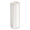 High-Density Commercial Can Liners, 16 Gal, 5 Mic, 24" x 33", Natural, Perforated Roll, 50 Bags/Roll, 20 Rolls/Carton
