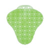 Ekcoscreen Urinal Screens, Apple Scent, Green, 12/Carton