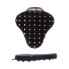 Ekcoscreen Urinal Screens, Mint Scent, Black, 12/Carton
