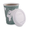 World Art Renewable And Compostable Insulated Hot Cups, 12 Oz, Paper, Brown/White, 40/Pack, 15 Packs/Carton