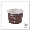 World Art Renewable And Compostable Food Container, 8 Oz, 3.04" Diameter x 2.3" h, Plum, Paper, 50/Pack, 20 Packs/Carton