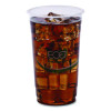 Greenstripe Renewable And Compostable Pla Cold Cups, 24 Oz, Plastic, Clear, 50/Pack, 20 Packs/Carton