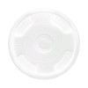 Bluestripe Recycled Content Cold Cup Flat Lids, Fits 9 Oz To 24 Oz Cold Cups, Plastic, Clear, 100/Pack, 10 Packs/Carton