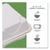 Greenstripe Cold Cup Flat Lids, Fits 9 Oz To 24 Oz Cold Cups, Plastic, Clear, 100/Pack, 10 Packs/Carton