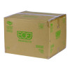 Renewable And Compostable Rectangular Deli Containers, 48 Oz, 8 x 6 x 2, Clear, Plastic, 50/Pack, 4 Packs/Carton