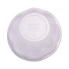 Renewable And Compostable Containers, 18 Oz, 5.5" Diameter x 2.3" h, Clear, Plastic, 150/Carton