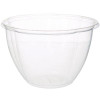 Salad Bowls, 48 Oz, 6.69" Diameter x 4.38" h, Clear, Plastic, 300/Carton