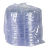 Salad Bowl Lids, Lids For 64 Oz Squat Salad Bowls, 9.5" Diameter, Clear, Plastic, 300/Carton