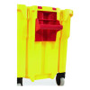 Wavebrake 2.0 Bucket, 35 Qt, Plastic, Yellow