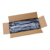 Heavyweight Polypropylene Cutlery, Fork, Plastic, Black, 1,000/Carton