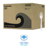 Heavyweight Polypropylene Cutlery, Fork, Plastic, White, 1,000/Carton