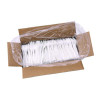 Heavyweight Polypropylene Cutlery, Fork, Plastic, White, 1,000/Carton