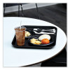 Heavyweight Wrapped Polystyrene Cutlery, Fork, Plastic, Black, 1,000/Carton