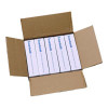 Mediumweight Polystyrene Cutlery, Fork, Plastic, White, 100/Box, 10 Boxes/Carton