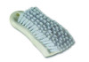 Scrub Brush, White Polypropylene Bristles, 6" Brush, 6" Handle