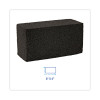 Grill Brick, 8 X 4, Black, 12/Carton