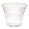 Greenware Cold Drink Cups, Old-Fashioned Cup, 9 Oz, Sugarcane, Clear, 50/Sleeve, 20 Sleeves/Carton