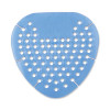 Gem Urinal Deodorizer Screen, Cotton Blossom Scent, Blue, 12/Box