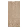 Grocery Paper Bags, 10# Size, Heavy-Duty, 50# Basis Weight, 7" x 4.38" x 13.75", Kraft, 500/Bundle
