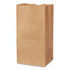 Grocery Paper Bags, 8# Size, Heavy-Duty, 50# Basis Weight, 6" x 3.88" x 12.5", Kraft, 500/Bundle