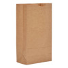 Grocery Paper Bags, 10# Size, 35# Basis Weight, 7" x 4.38" x 13.75", Kraft, 500/Bundle