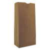 Grocery Paper Bags, 25# Size, 40# Basis Weight, 8.25" x 5.38" x 18", Kraft, 500/Bundle