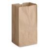 Grocery Paper Bags, 25# Squat Size, 40# Basis Weight, 8.25" x 5.25" x 16.13", Kraft, 500/Bundle