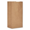 Grocery Paper Bags, 4# Size, 30# Basis Weight, 5" x 3.13" x 9.88", Kraft, 500/Bundle