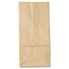 Grocery Paper Bags, 5# Size, 35# Basis Weight, 5.25" x 3.38" x 10.94", Kraft, 500/Bundle