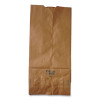 Grocery Paper Bags, 6# Size, 35# Basis Weight, 5.88" x 3.63" x 11", Kraft, 500/Bundle