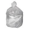 Waste Can Liners, 10 Gal, 6 Mic, 24" x 24", Natural, 50 Bags/Roll, 20 Rolls/Carton