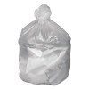 Waste Can Liners, 45 Gal, 10 Mic, 40" x 46", Natural, 25 Bags/Roll, 10 Rolls/Carton