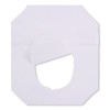 Half-Fold Toilet Seat Covers, 14.75 X 16.5, White, 5,000/Carton