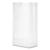 Grocery Paper Bags, 10# Size, 35# Basis Weight, 7" x 4.38" x 13.75", White, 500/Bundle